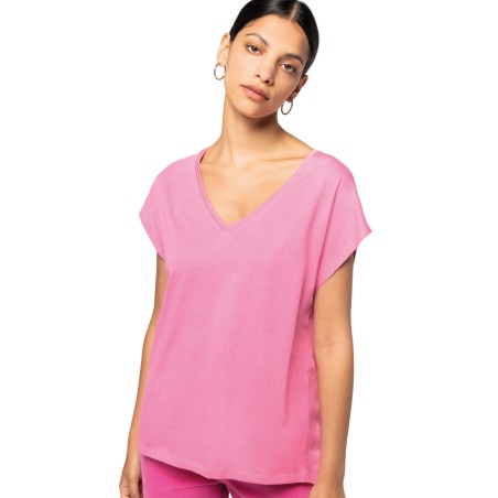 T-shirt oversize sans manches femme