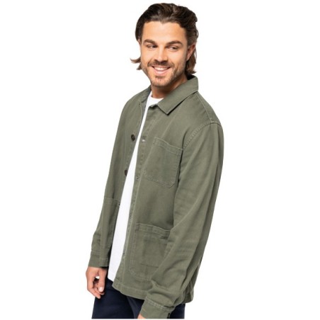 Veste en lin et coton bio homme