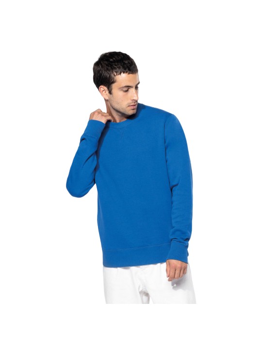 Sweat Shirt col rond 80% coton peigné 20% polyester