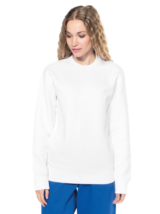 Sweat Shirt col rond 80% coton peigné 20% polyester