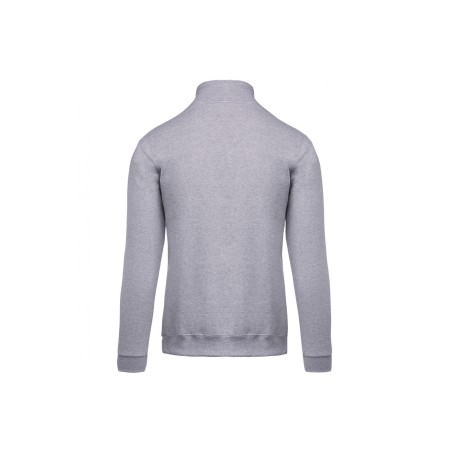 Sweat col zippé Homme 280gr 80%coton 20%polyester