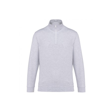 Sweat col zippé Homme 280gr 80%coton 20%polyester