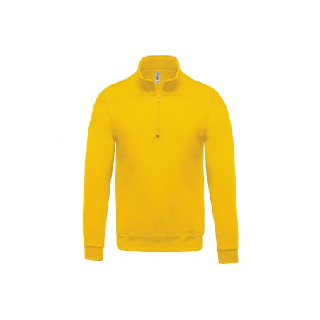 Sweat col zippé Homme 280gr 80%coton 20%polyester