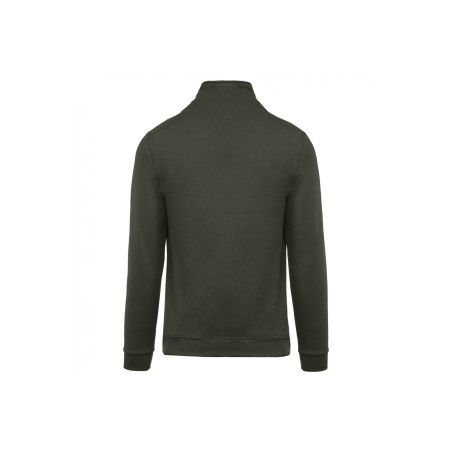 Sweat col zippé Homme 280gr 80%coton 20%polyester