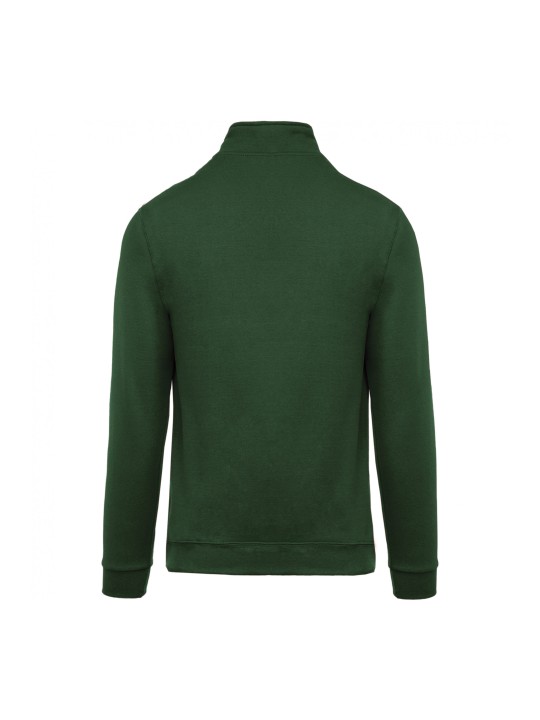 Sweat col zippé Homme 280gr 80%coton 20%polyester