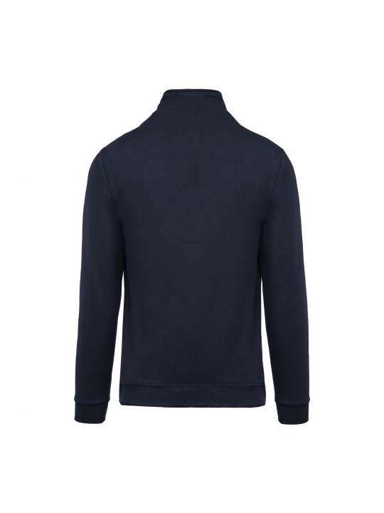 Sweat col zippé Homme 280gr 80%coton 20%polyester