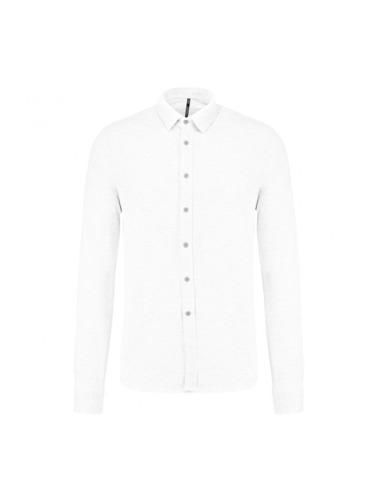 Polo ML piqué chemise 100% coton