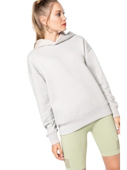 Sweatshirt capuche molleton oversize unisexe