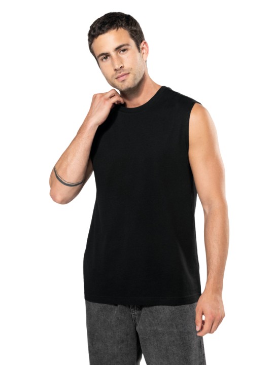 K3022IC - T-shirt sans manches écoresponsable homme