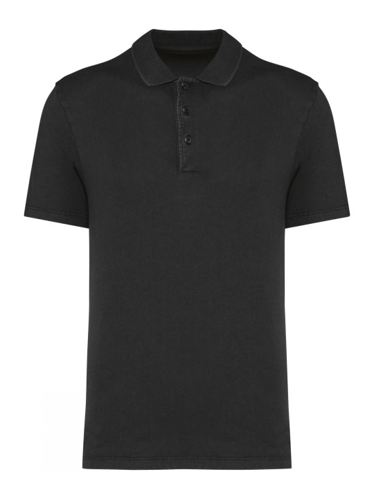 NS201 - Polo lavé homme - 165 g/m²