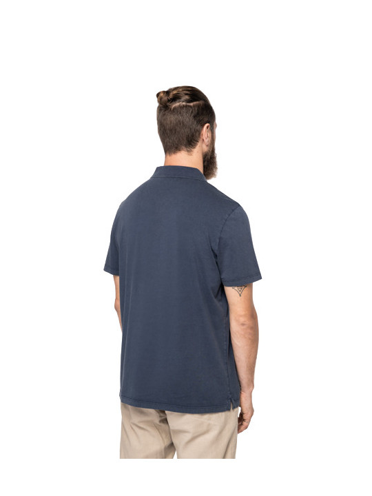 NS201 - Polo lavé homme - 165 g/m²