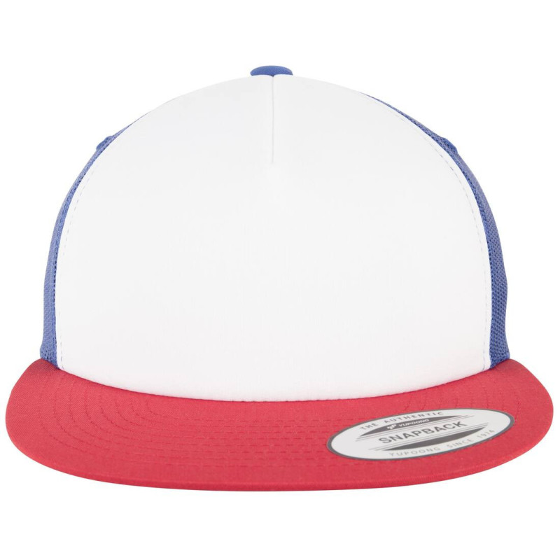 Foam Trucker Cap White Front