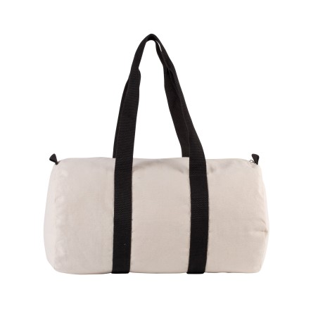 Sac Polochon toile de coton anse polycoton 28L