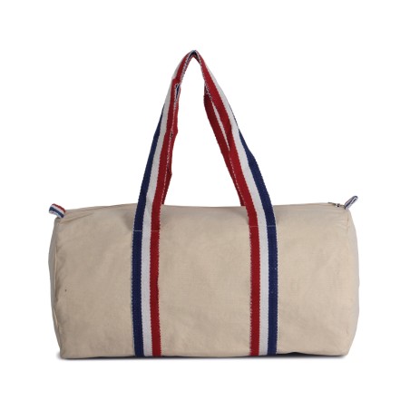 Sac Polochon toile de coton anse polycoton 28L