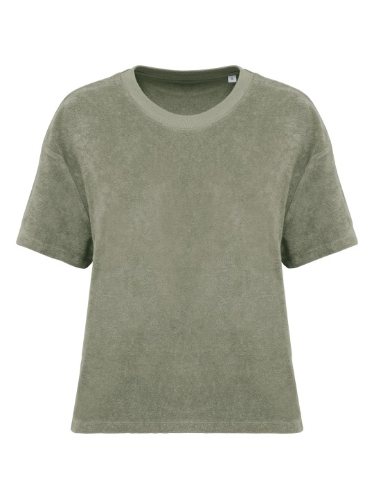 T-Shirt Towel Terry Femme