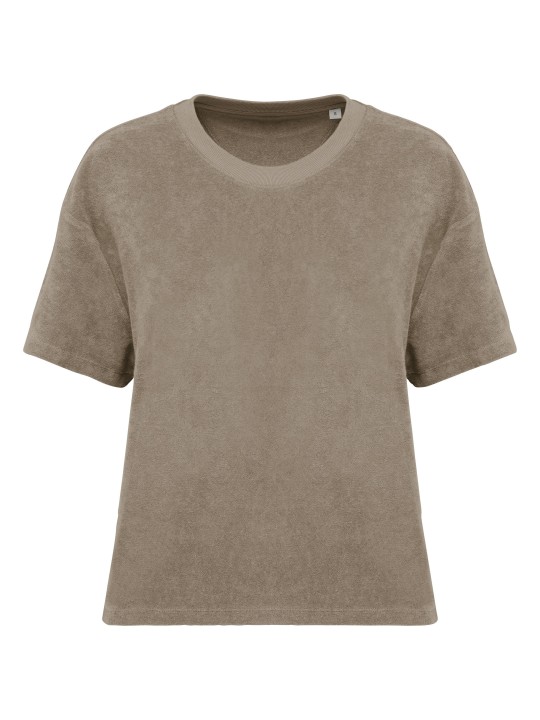 T-Shirt Towel Terry Femme