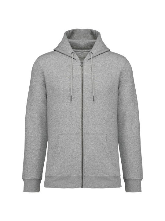 Sweat zippé capuche unisexe 