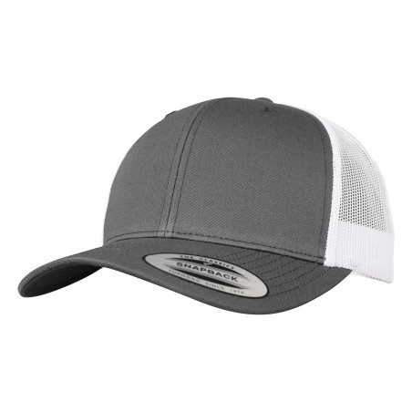 Casquette retro trucker bicolore