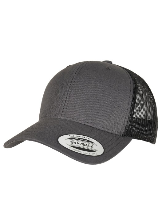 Casquette retro trucker bicolore