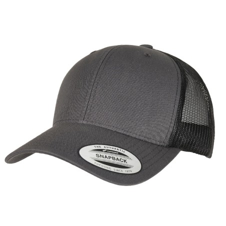 Casquette retro trucker bicolore