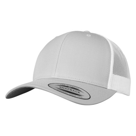 Casquette retro trucker bicolore