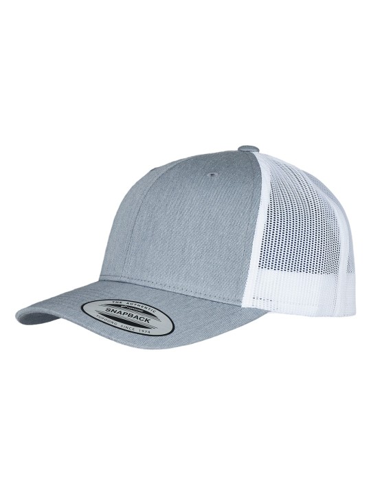 Casquette retro trucker bicolore