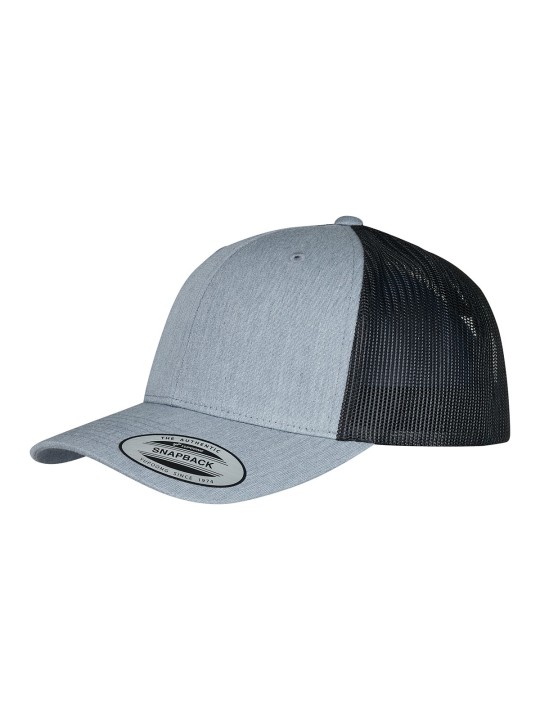 Casquette retro trucker bicolore