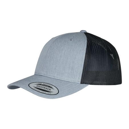 Casquette retro trucker bicolore