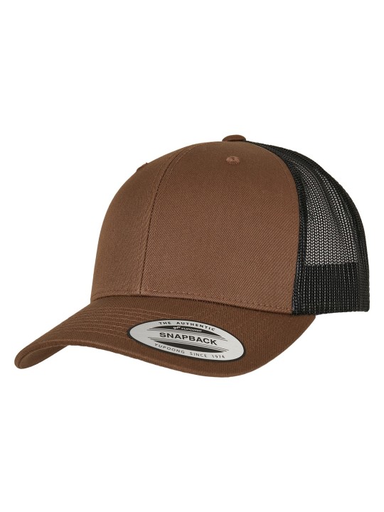 Casquette retro trucker bicolore