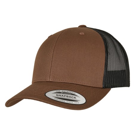 Casquette retro trucker bicolore