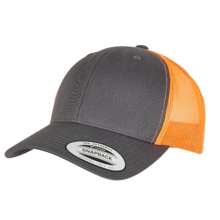 Casquette retro trucker bicolore