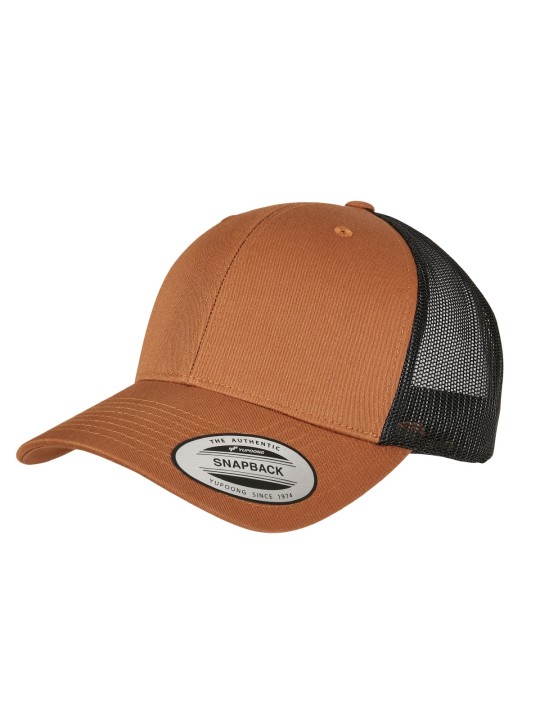 Casquette retro trucker bicolore