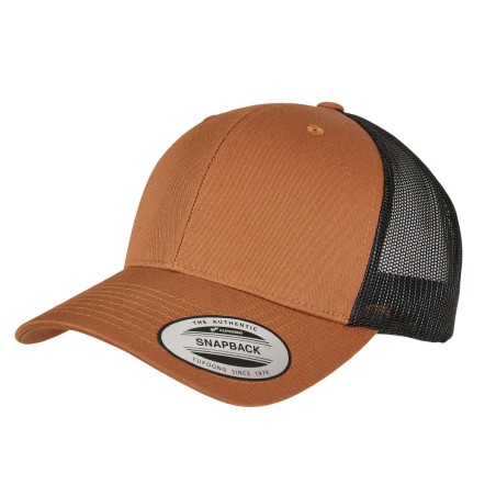 Casquette retro trucker bicolore