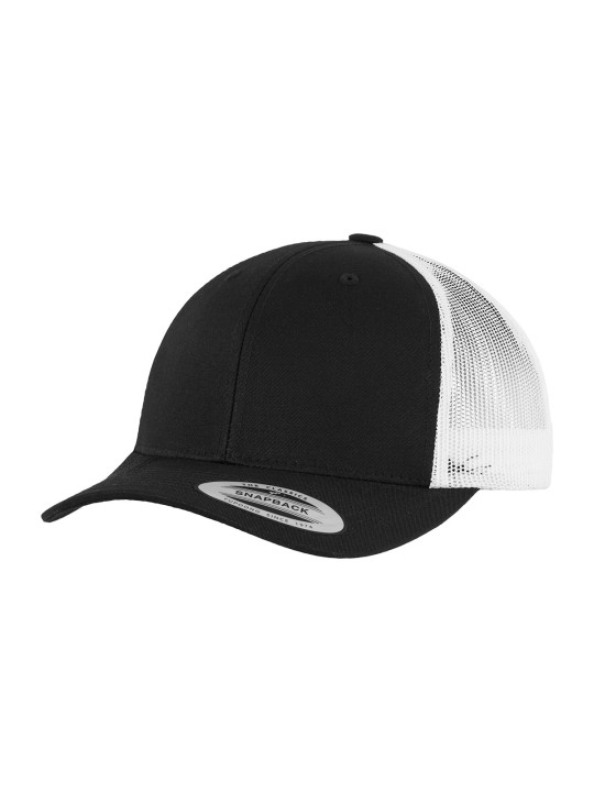 Casquette retro trucker bicolore