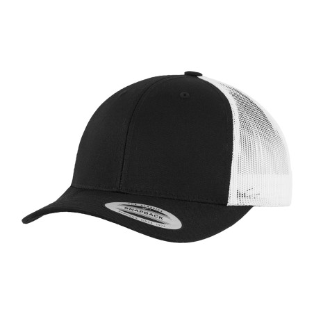 Casquette retro trucker bicolore