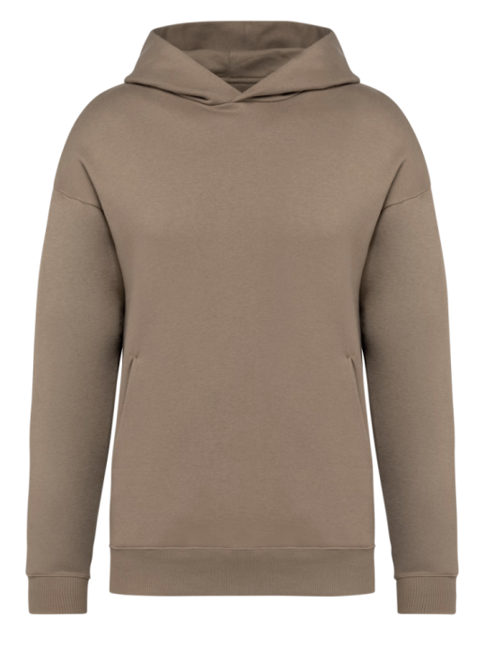 Sweat-shirt écoresponsable à capuche oversize unisexe  300 g/m²