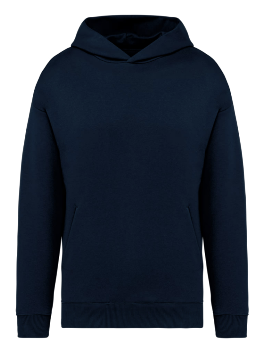 Sweat-shirt écoresponsable à capuche oversize unisexe  300 g/m²