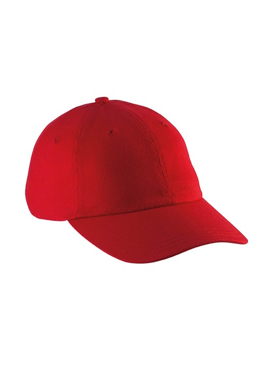 Casquette Profil bas 100% coton épais 6 panneaux