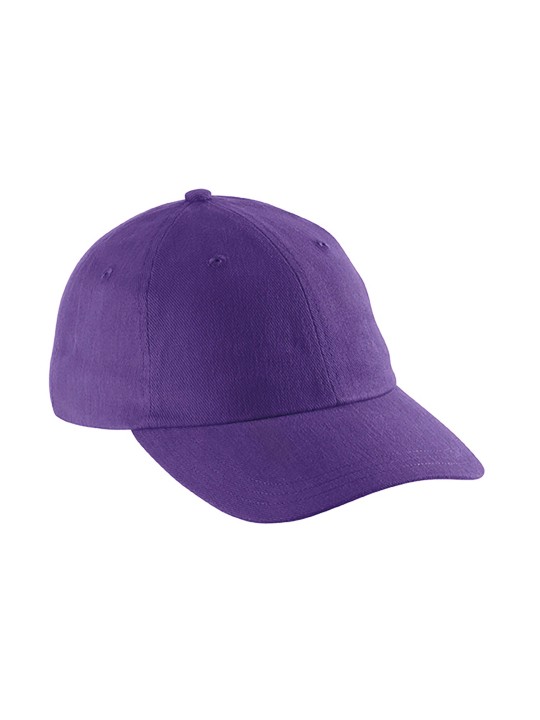 Casquette Profil bas 100% coton épais 6 panneaux