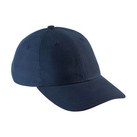 Casquette Profil bas 100% coton épais 6 panneaux