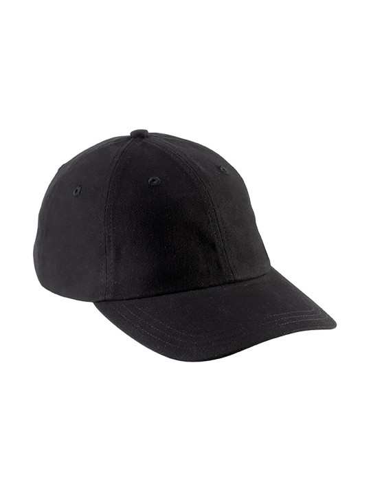 Casquette Profil bas 100% coton épais 6 panneaux