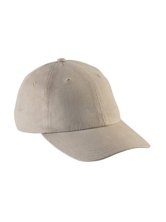 Casquette Profil bas 100% coton épais 6 panneaux