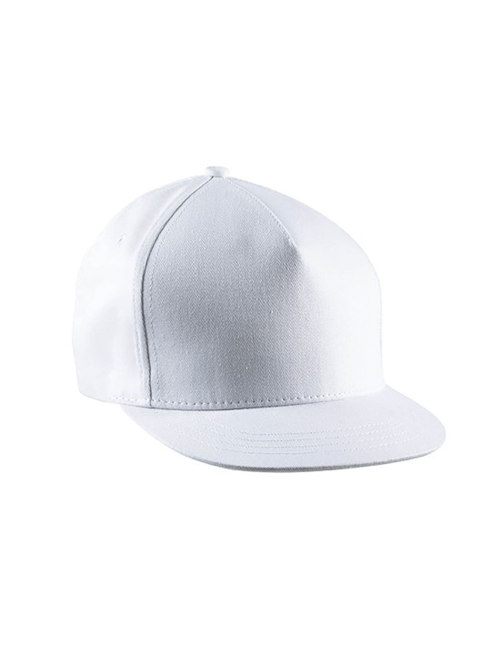 Casquette Enfant 100% coton sergé snapback 5 Panneaux