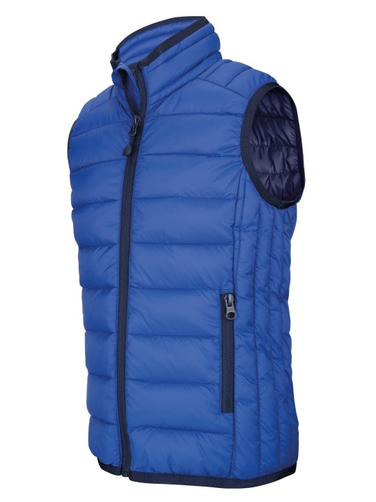 Bodywarmer doudoune legere Enfant  100% polyamide