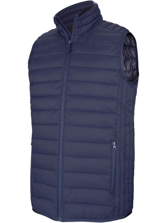 Bodywarmer doudoune legere Homme  100% polyamide