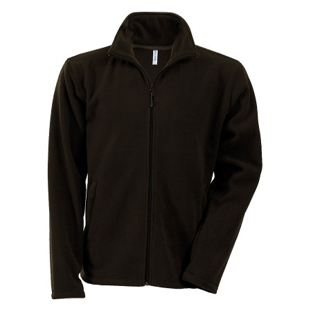 Veste micropolaire zippée Homme 100% polyester