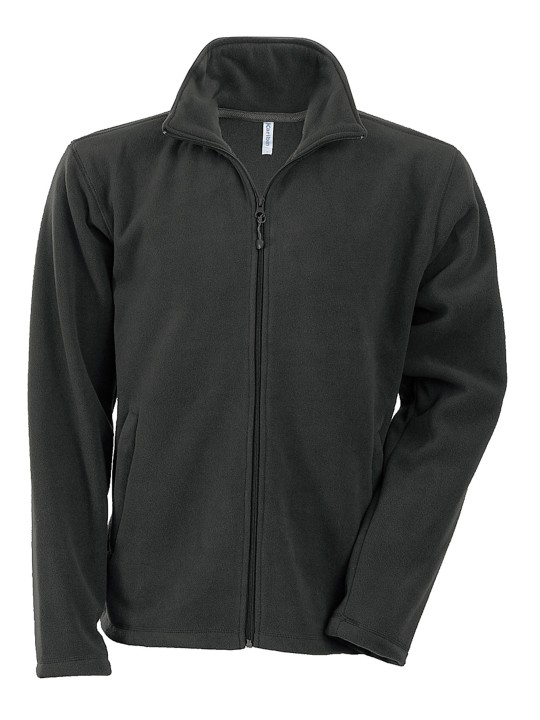 Veste micropolaire zippée Homme 100% polyester