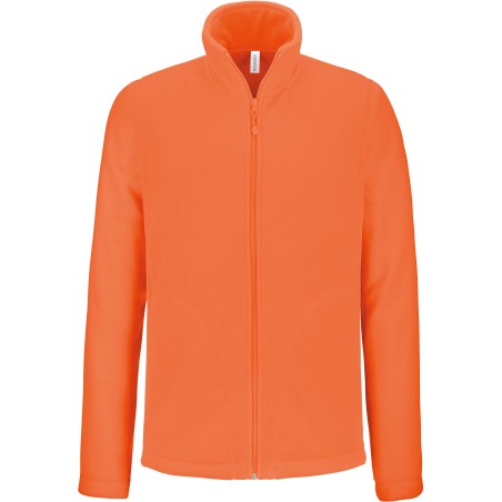 Veste micropolaire zippée Homme 100% polyester