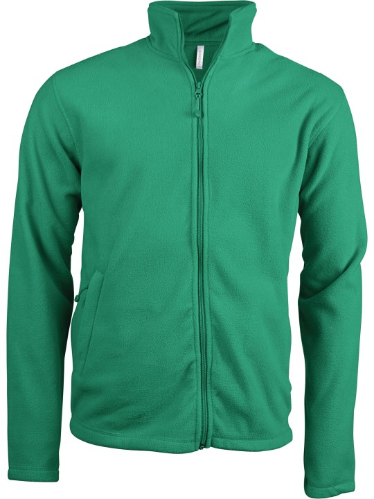 Veste micropolaire zippée Homme 100% polyester