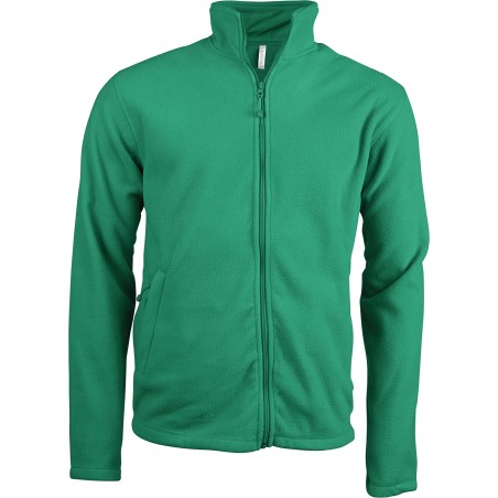 Veste micropolaire zippée Homme 100% polyester